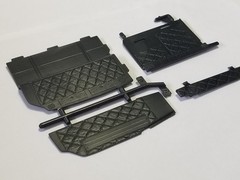 INTERIOR PANELS from Kenworth Aerodyne Cab Over AMT 1:25 Model Kit