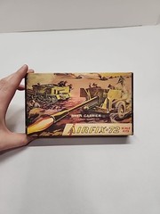 VINTAGE BOXED AIRFIX-72 BREN CARRIER & SIX POUNDER ANTI TANK WEAPON Started Kit