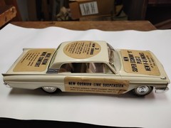 Vintage 1961 Mercury Dealer Promo Car w/ Original Box/Plastic Model/Ford Mercury