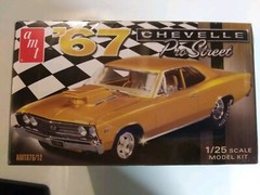 Amt 876/12 ‘67 Chevelle Pro Street 1/25 Model Kit Box Sealed