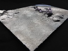 1/35 Scale Military Diorama Base Terrain Display Model Soldiers Figures Diecast