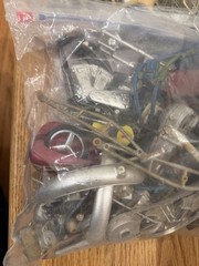 Vintage Model Motorcycle Parts Lot Misc