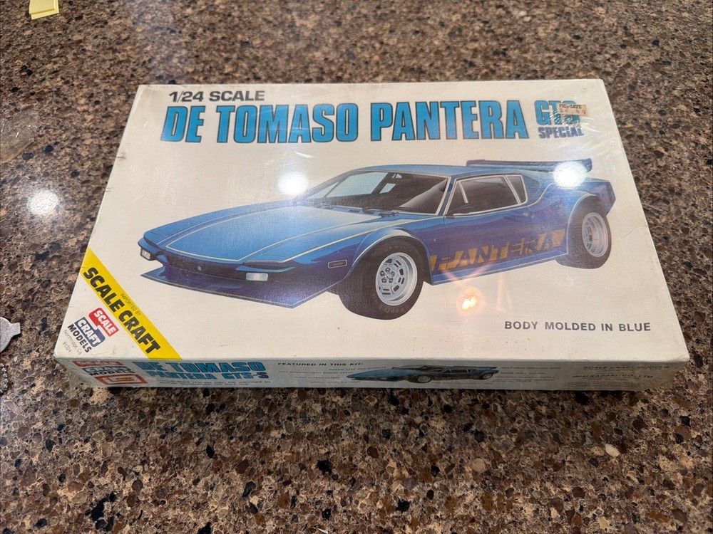 IMAI DE TOMASO PANTERA GTS-S ORIGINAL FACTORY SEALED KIT! CIRCA 1970s! VMCP!