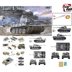 Border Model #TK7205 1/72 TIGER I Initial Production
