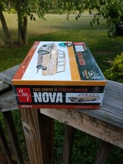NEW AMT 1963 Chevy II Nova Station Wagon 1:25 scale model car kit 1202