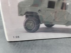 🔥Revell Snaptite Military Humvee Hummer 1:25 Model Kit #85-1909 1999 Dented box