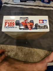 Tamiya 1:20 Scale Ferrari F189 Portuguese GP Version Model Kit # 20024 G.Berger