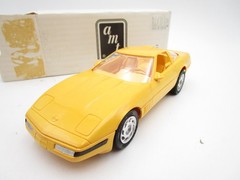 ERTL AMT 1992 Corvette ZR-1 Yellow Dealer Promo Car 6575