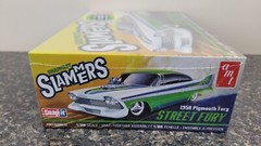 AMT Snapfast Slammers 1958 Plymouth Fury Street Fury 1/25 Scale Model Car Kit