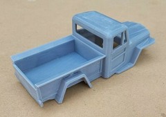 RESIN 3D PRINTED 1/24 1946 WILLYS JEEP PICKUP BODY