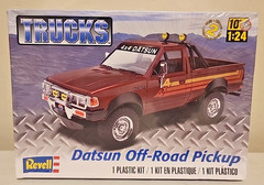 Revell Datsun Off Road Pickup Truck Kit # 85-4321 Sealed Minor Dented Box 1:24