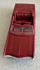 1966 Red Super Sport Chevrolet Convertible Promo Car No Box
