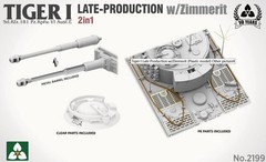 TAKOM 2199 1/35 Scale Tiger I Late Production w/Zimmerit Plastic model Model Kit