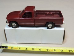 1988 Chevrolet Silverado C1500 pickup 1/25 MPC dealer promo brandy wine RZ model
