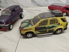 Model Junkyard/parts Plastic , Nice Special Customs Car Lot Of 4,check Pictures