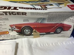 1/25 scale model car kit Sunbeam Tiger Radiator/Hose No Box