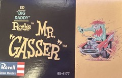 Revell Custom Monsters Ed “Big Daddy” Roth Mr. Gasser Plastic Kit 85-4177