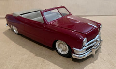 built vintage AMT T353 1950 Ford Convertible 50 Ford