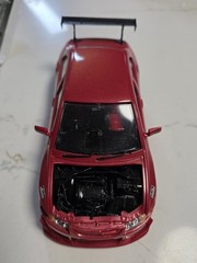 AMT 2005 Mitsubishi Lancer Tokyo Drift Fast and the Furious 1/25 Incomplete READ