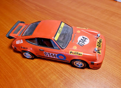 Vintage 1977 Monogram 1:24 Model Kit #2107 Porsche 911 Carrera RSR ~ Assembled