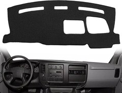Dash Cover Mat Custom Fit for Chevy Chevrolet Express/Gmc Savana Van Dashboard P