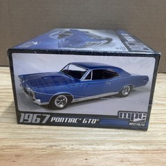 MPC 1967 Pontiac GTO 1:25 Scale Plastic Model Kit #MPC710L/12 FACTORY SEALED