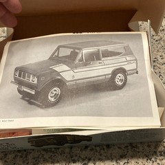 *VINTAGE *FACTORY-SEALED ERTL INTERNATIONAL SCOUT II SPORTY SUV KIT As Seen
