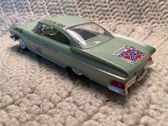 Lot Of 2 Vintage Johan 1961 Rare Green Mopar Car Models Plymouth & Dodge Coupes
