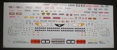 Slixx 1057 Drag Contingency Drag 1/24 1/25 waterslide decal