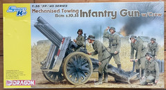 Dragon 1:35 ’39-’45 Series Mechanized Towing 15cm s.IG.33 Infantry Gun w/Crew