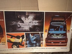 MPC 1977 The Sorcerer Ford Custom Van 1/25 Model Kit 1-0415 Open Box