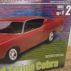 AMT 1969 Ford Torino Cobra Kit # 31745 Sealed