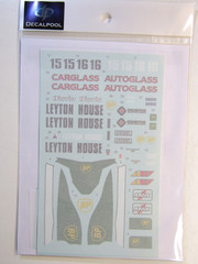 Decalpool 1:20 Scale Leyton House CG901B F1 1990 Decal Sheet DP336 suit Tamiya