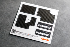 1:35 3D Floor Mats Splash Guards for KAMAZ 65115 Zvezda 3650
