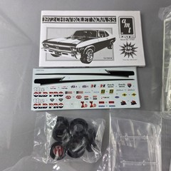 AMT ERTL ’72 Chevrolet Nova SS 1:25 Model Kit 31547 The Old Pro OPEN BOX