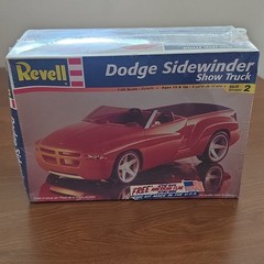 Revell Dodge Sidewinder Show Truck Model Kit 1:25 Complete New Sealed Box