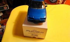 1991 CHEVY GEO STORM GSI COBALT BLUE METALLIC PROMO CAR ERTL AMT 6977 GM