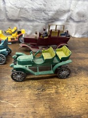 Vintage Model Car Lot Parts Pieces Gowland Revell Hubley Pyro Old Timers