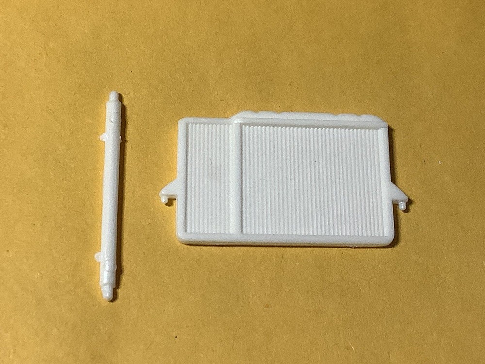 1/25 scale model car kit 55 Mercedes Benz Gullwing Radiator/ Top Hose No Box
