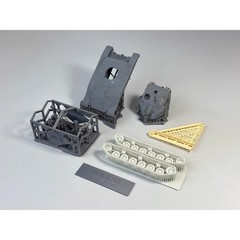 3d Printed 1/72 French Tier X Light Tank BC25T Chaffee Unpainted Kit