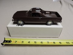 1981 Chevrolet El Camino 1/25 AMT dealer promo car brown sandstone box RZ