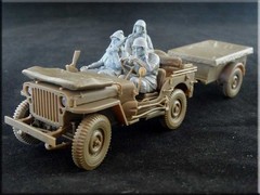 BRONCO CB35106 1/35 US GPW 1/4 ton 4×4 Utility Truck(Mod.1942) w/Crew