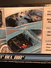 AMT 638M/12 1957 CHEVY BEL AIR MODEL KIT-NIB-1/25 SCALE