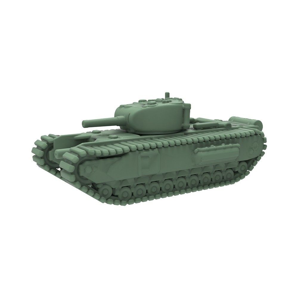 1/700 Military Model Kit British A22 Infantry MKIV Churchill VII Tanks