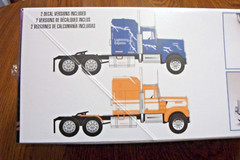REVELL KENWORTH W900 AERODYNE 1/25 SCALE MODEL KIT
