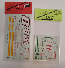 NASCAR Racing 1/24-1/25 Model Car Vtg Decal Sheets Army Navy Marines Lot Of 17