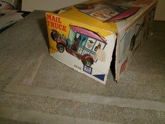 MPC 1/25 GEORGE BARRIS U.S.MAIL UNBUILT PLASTIC MODEL CAR KIT W/ BOX