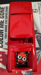 [ LINDBERG #72156 ] COLOR ME GONE 1964 Dodge 330 Super Sport 1:25 PAINT+BUILT