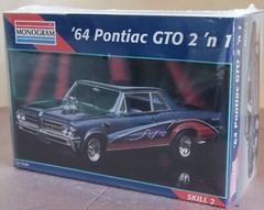 1964 ’64 Pontiac GTO Vintage 1:24 Monogram MODEL KIT NOS 1996 Perfect!