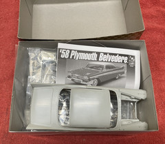 Vintage Amt 1958 Plymouth Belvedere